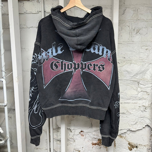 Vale Forever Hardy Boyz Zip Up Hoodie Sz S