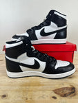 Air Jordan 1 High Black White Sz 10