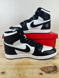 Air Jordan 1 High Black White Sz 10