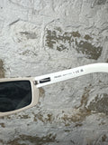 Prada White 3D Runway Sunglasses W/ Box