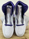 Air Jordan 1 High Court Purple Sz 7.5(9W) DS