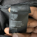 Amiri Red Tie Dye Core Logo Black Denim Jeans Sz 36