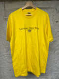 Supreme NY Yellow T-Shirt Sz L