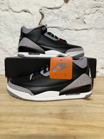 Air Jordan 3 Black Cement Sz 9 DS