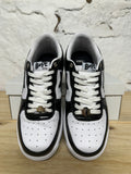 Bapesta Black White Sz 9