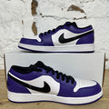 Air Jordan 1 Low Court Purple Sz 8.5