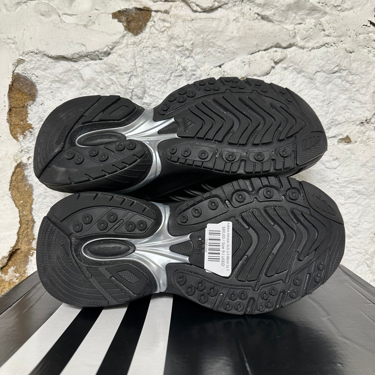 Adidas Adistar XLG 2.0 Black Sz 9