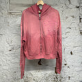 Vale Carver Pink Zip Up Hoodie Sz L