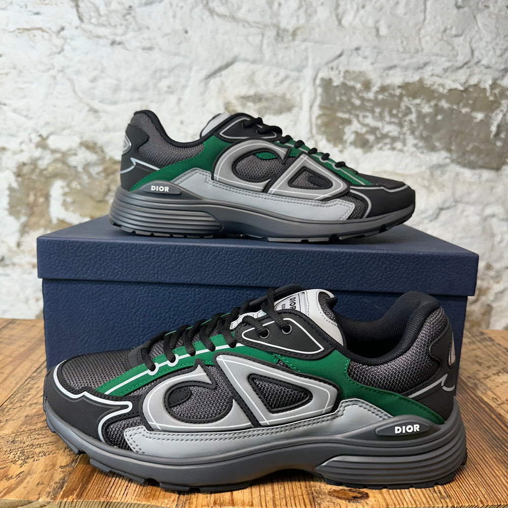 Dior B30 Green Black Grey Sneaker Sz 10 (43) DS