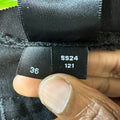 Amiri Vine Spell Black Denim Jeans Sz 36