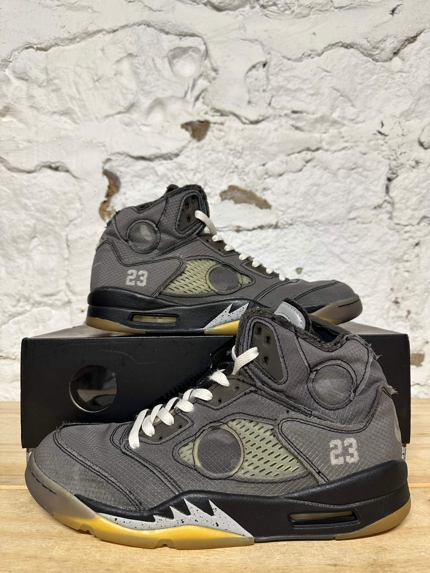 Air Jordan 5 Off-White Muslin Sz 11