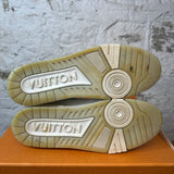 Louis Vuitton White Cream Trainer Sz 11.5 (10LV)