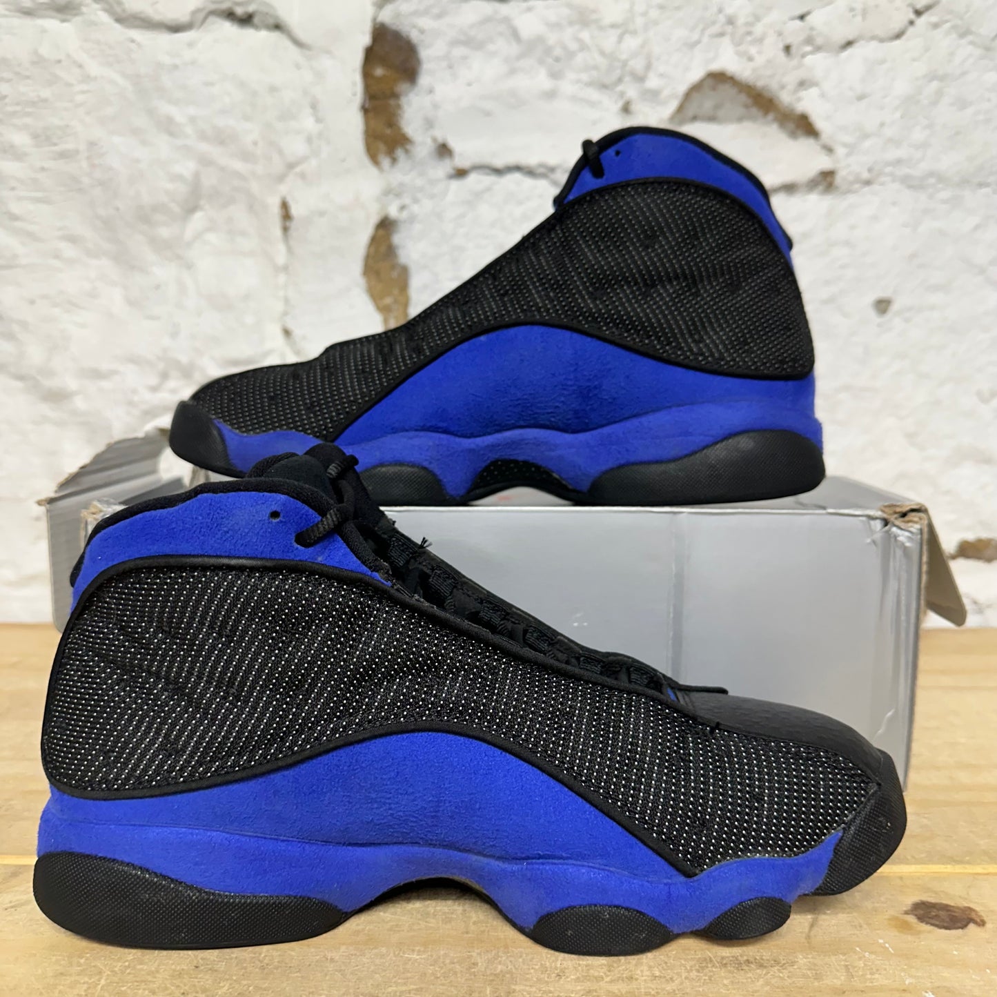 Air Jordan 13 Black Hyper Royal Sz 9