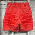 Godspeed Red Side Spellout Shorts Sz M