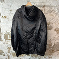 Rick Owens Lido Technical Black Zip Up Jacket Sz XXL