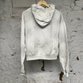 Vale Oreo Zip Up Hoodie White Sz S