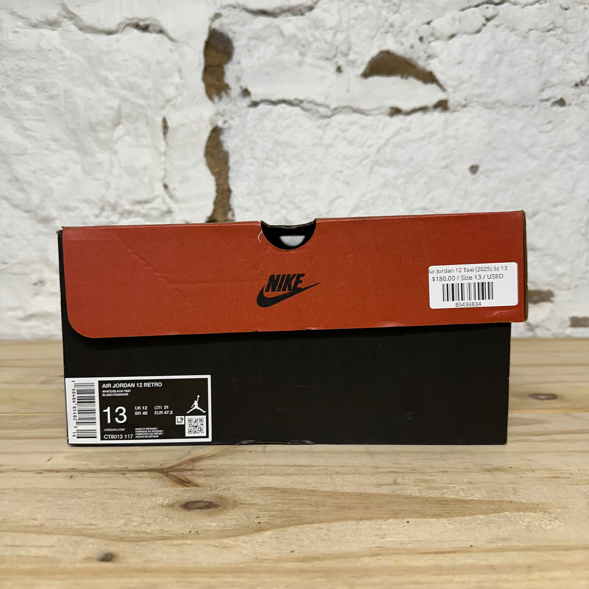 Air Jordan 12 Taxi (2025) Sz 13