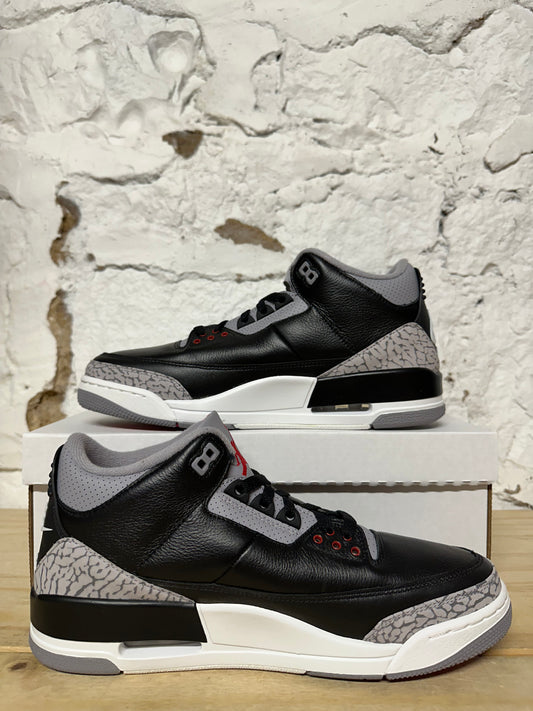 Air Jordan 3 Black Cement Sz 10 DS