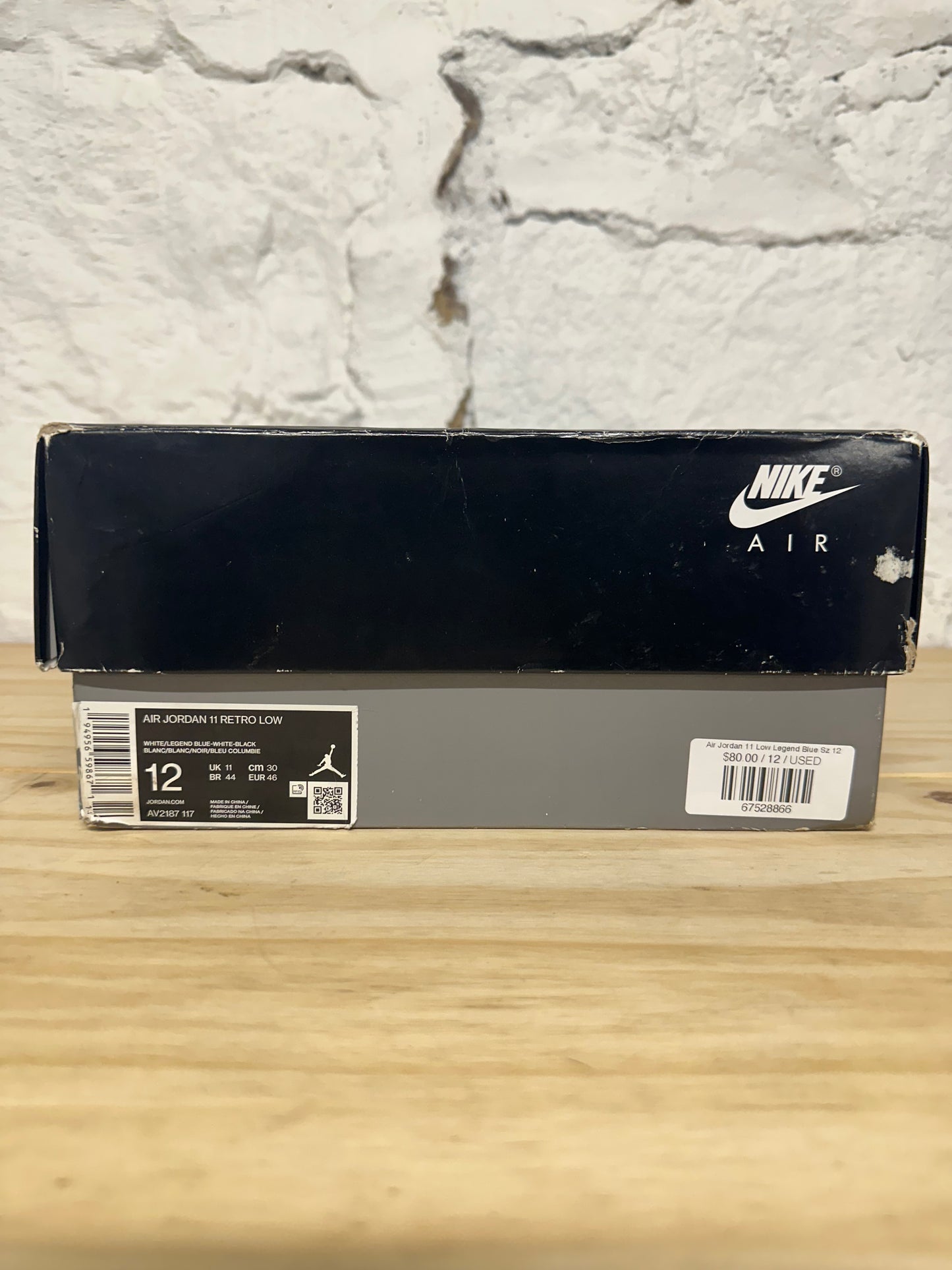 Air Jordan 11 Low Legend Blue Sz 12
