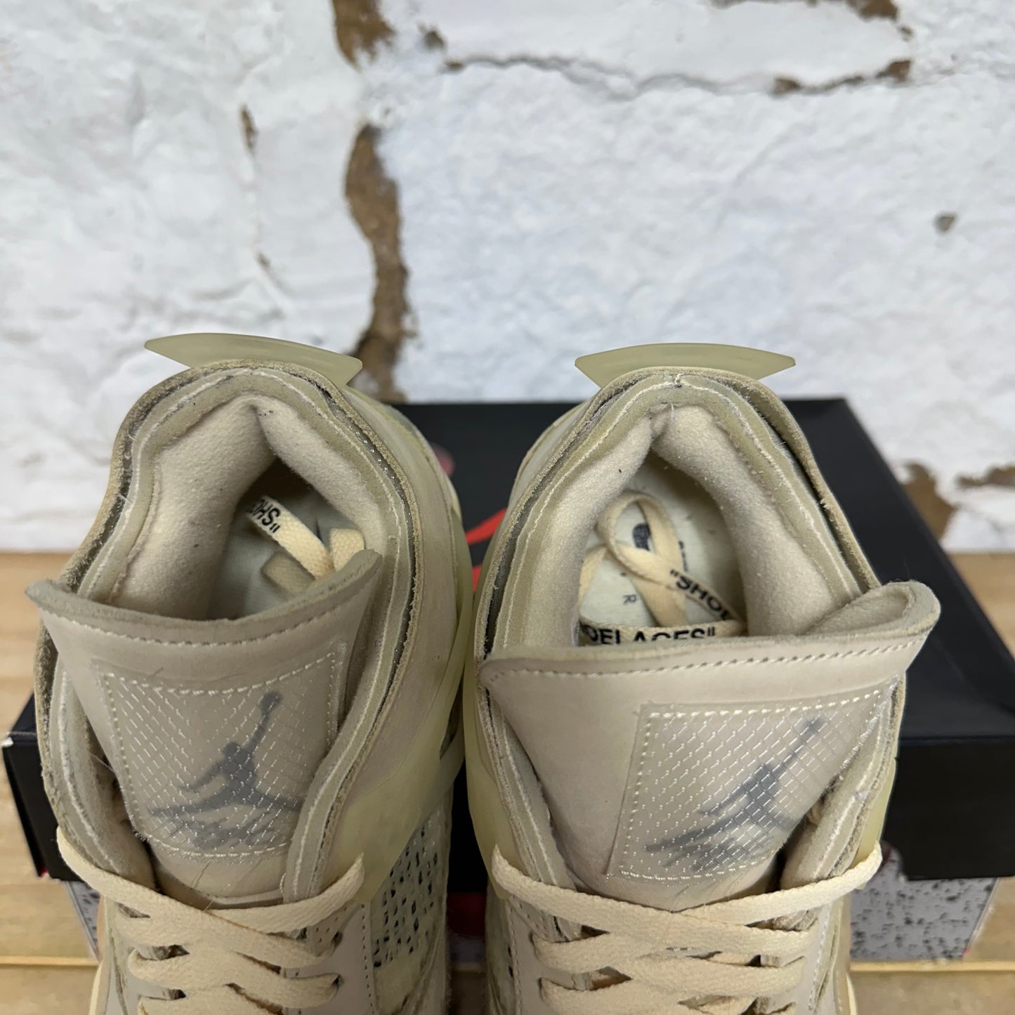 Air Jordan 4 Off-White Sail Sz 10 (11.5W)