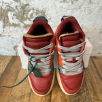 Off White Red Sponge Sneaker Sz 10 (43)