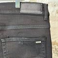 Amiri MX1 Grey Paisley Black Denim Jeans Sz 36