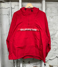 Supreme Quarter Zip Red Jacket Sz M