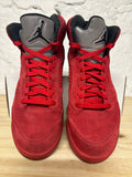 Air Jordan 5 Red Suede Sz 11.5