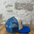 Chrome Hearts Blue Cemetery Crosses Trucker Hat
