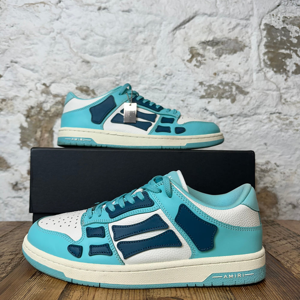 Amiri Navy Skeleton Teal Blue White Sneaker Sz 10 (43)
