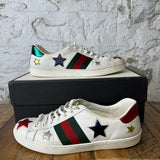 Gucci Star White Ace Sneaker Sz 10