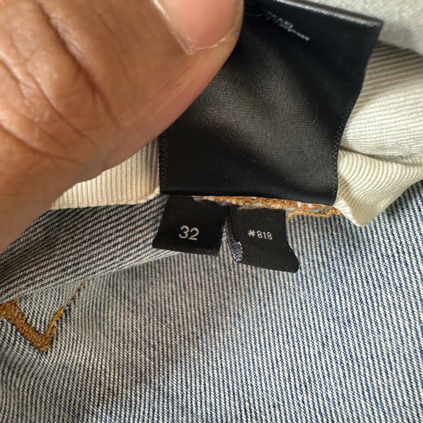 Amiri Denim Star Chemist Blue Denim Jeans Sz 32