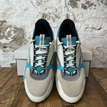 Dior B22 Teal Blue White Sneaker Sz 11 (44) No Box