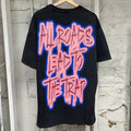 Godspeed Booby Trap Black T-Shirt Sz L