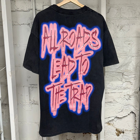 Godspeed Booby Trap Black T-Shirt Sz L