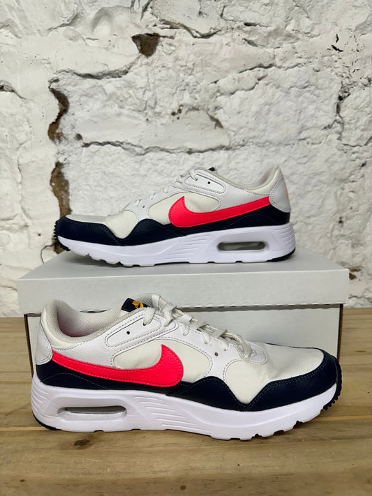 Nike Air Max SC White Thunder Racer Pink Sz 10
