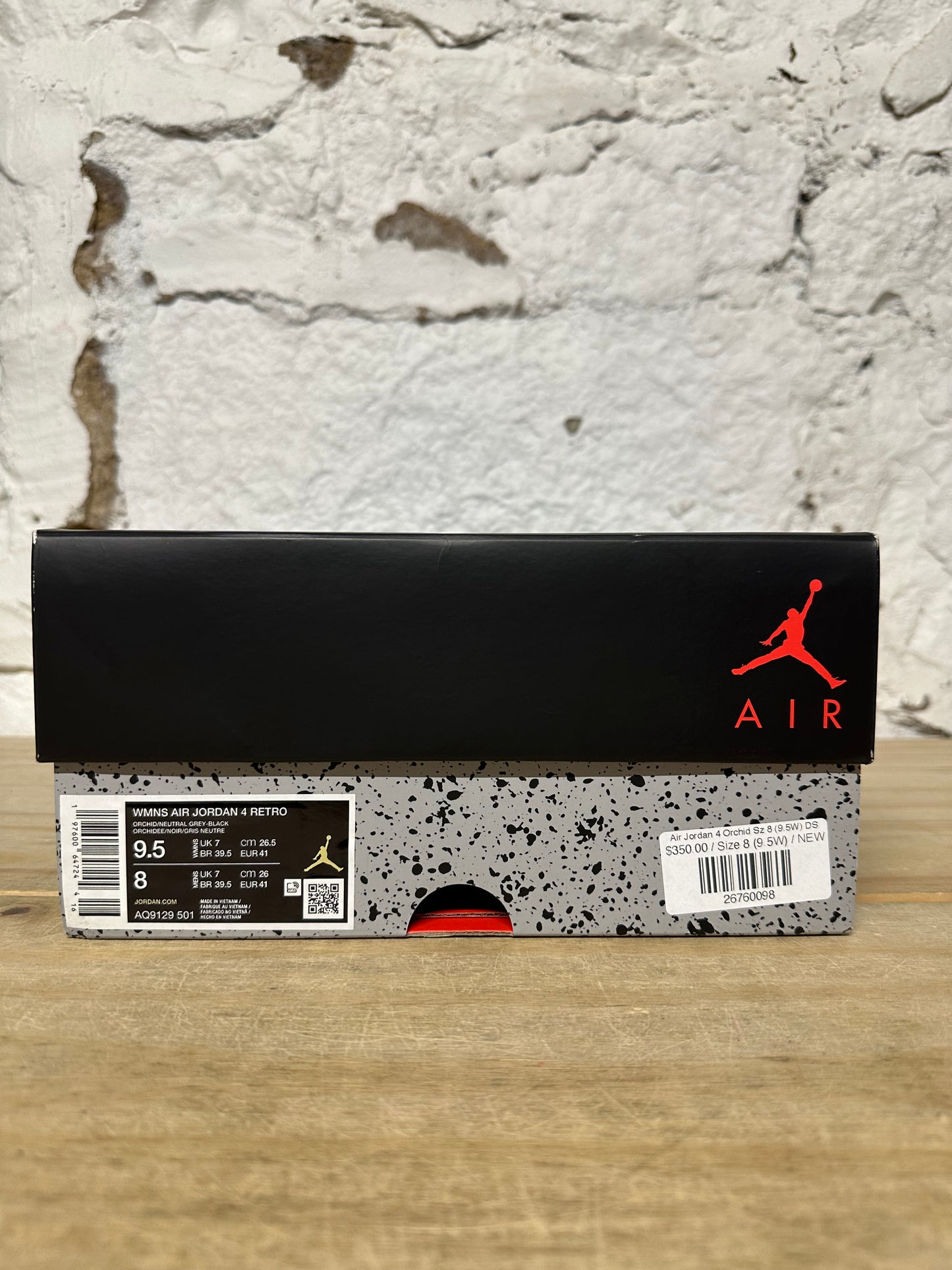 Air Jordan 4 Orchid Sz 8 (9.5W) DS