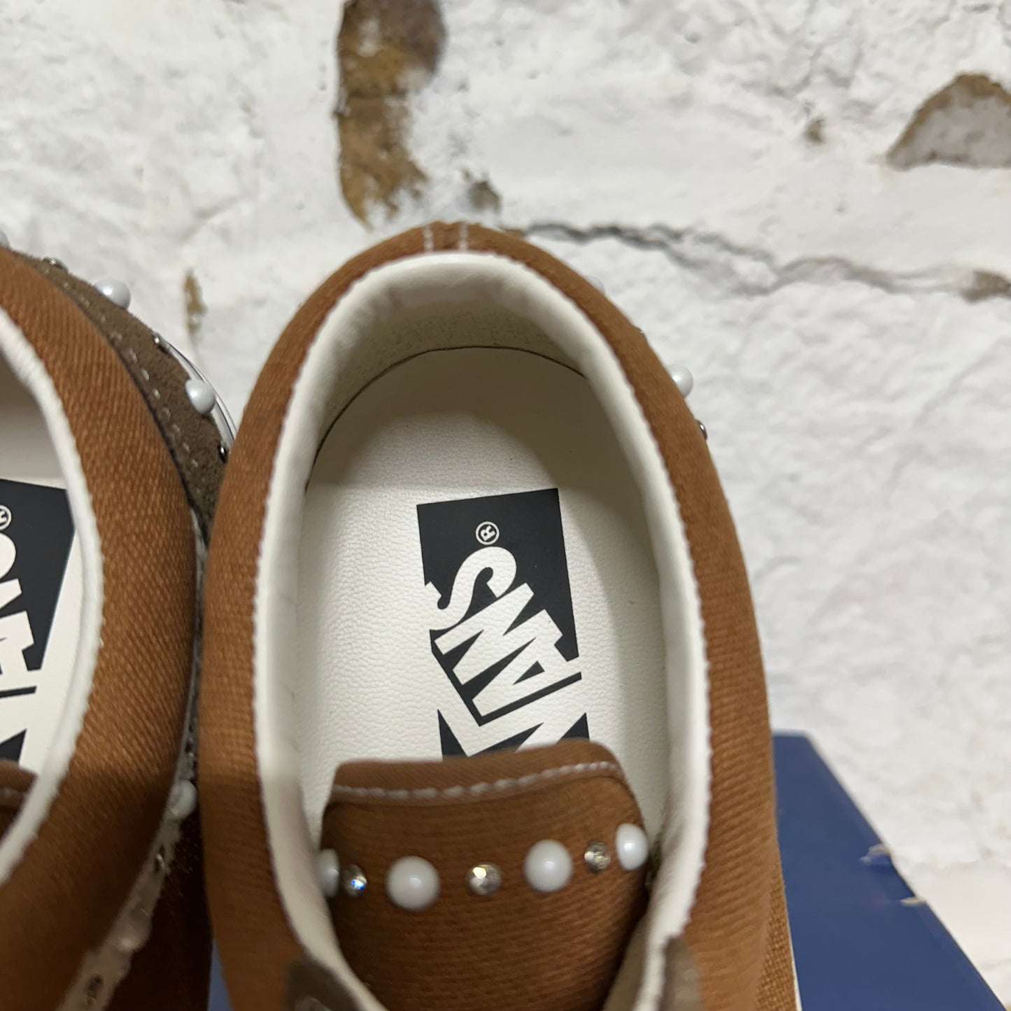 Vans LX Old School Pearlized Vintage Cocoa Brown Sz 8