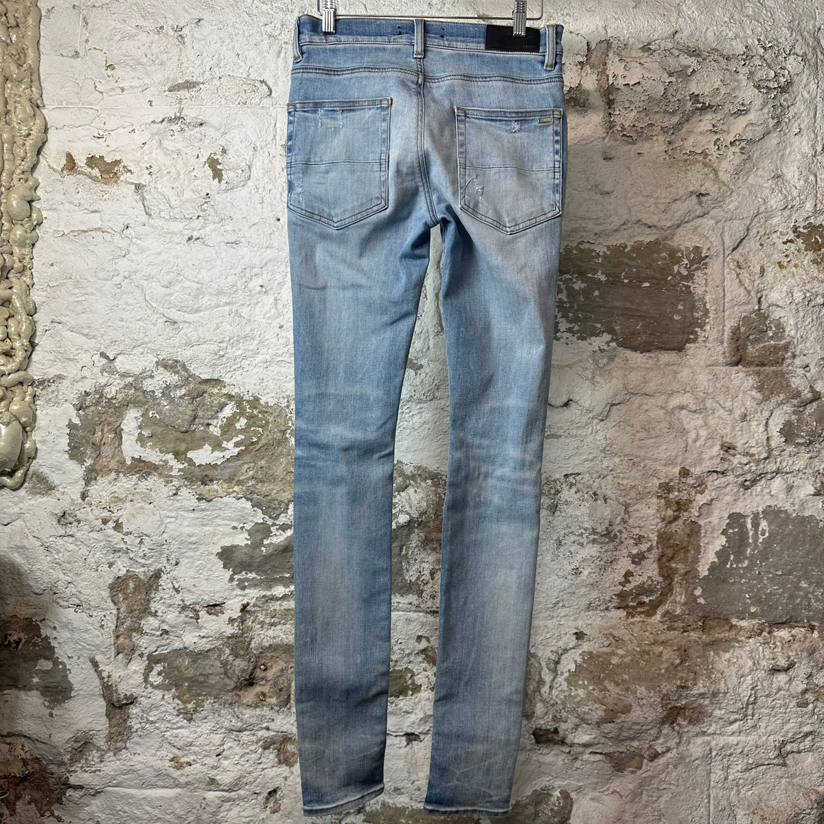 Amiri Distressed Blue Denim Jeans Sz 29