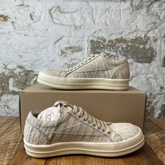 Rick Owens DRKSHDW Vintage Cracked Milk Sneaker DS