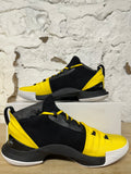 Under Armour Curry Icon 5 Custom Black Yellow Sz 10.5 DS
