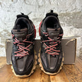 Balenciaga Track Runner Striped Lace Black Red Sneaker Sz 9 (42)