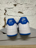 Nike Air Force 1 White Photo Blue Sz 8.5