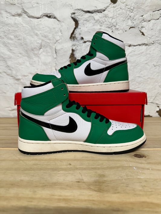 Air Jordan 1 High Lucky Green Sz 7 (8.5W)
