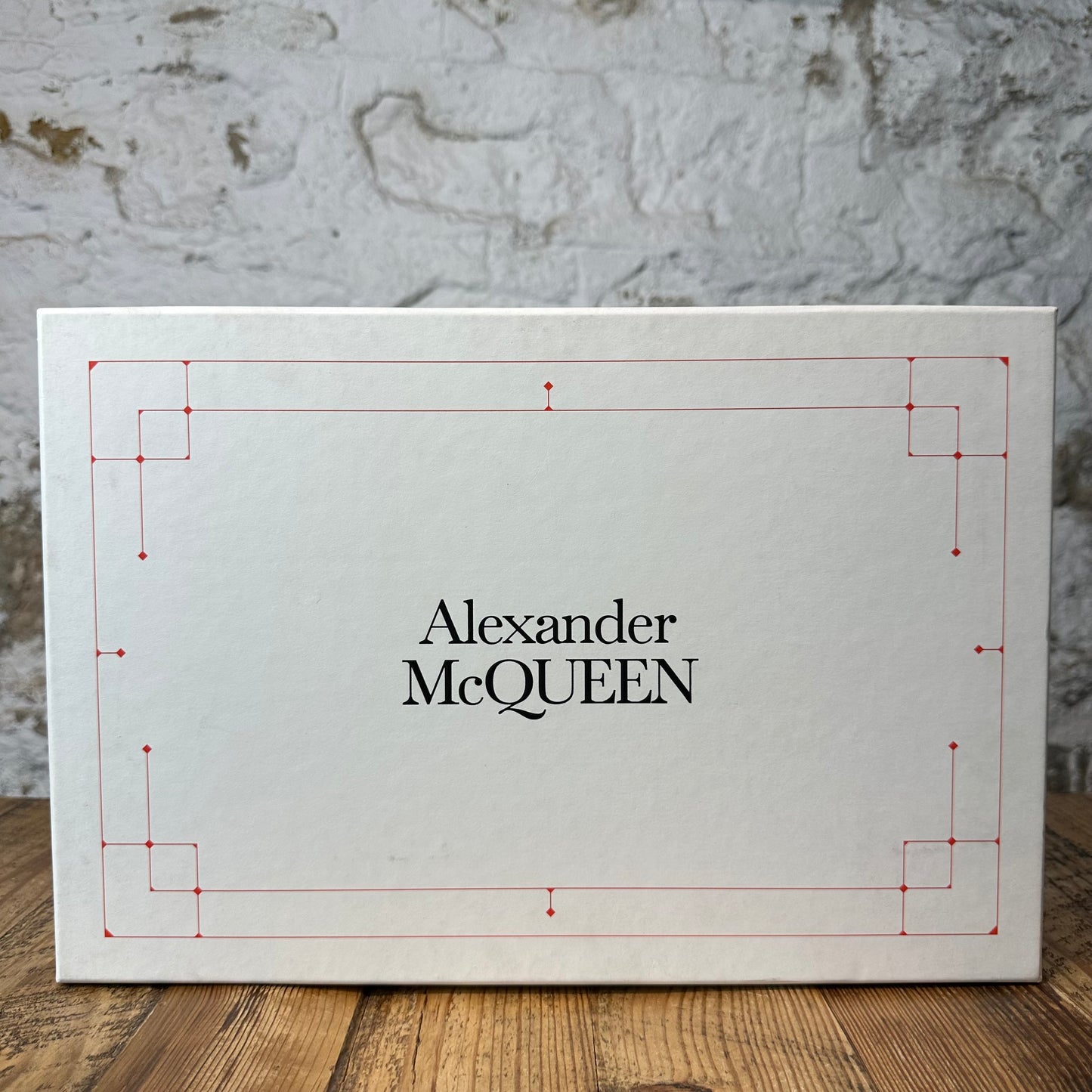 Alexander McQueen Red Tab White Sneaker Sz 12 (45)
