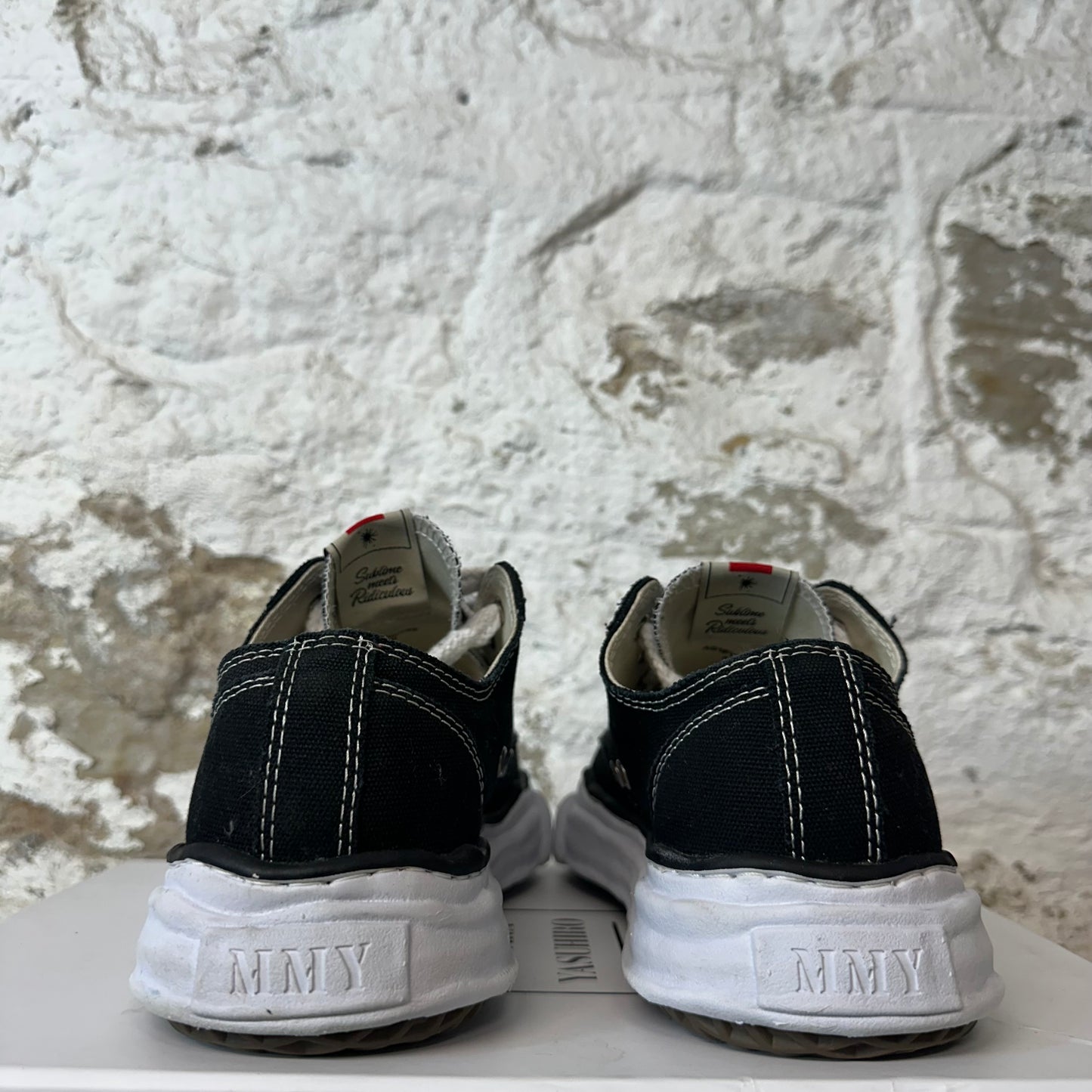 Maison Mihara Black White Peterson Sneaker Sz 9 (42)