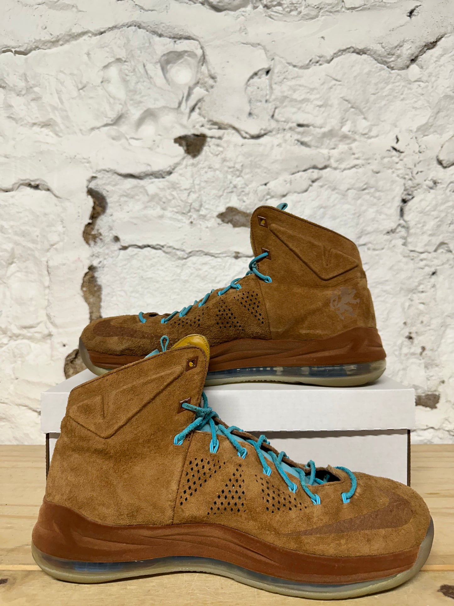 Nike LeBron 10 EXT Hazelnut Sz 11.5