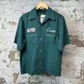 Amiri Billiards Button Up Shirt Green Sz M