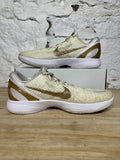 Nike Kobe 6 BHM White Gold (Sample) Sz 15