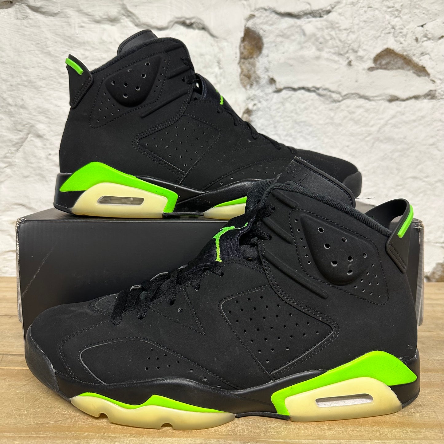 Air Jordan 6 Electro Green Sz 12